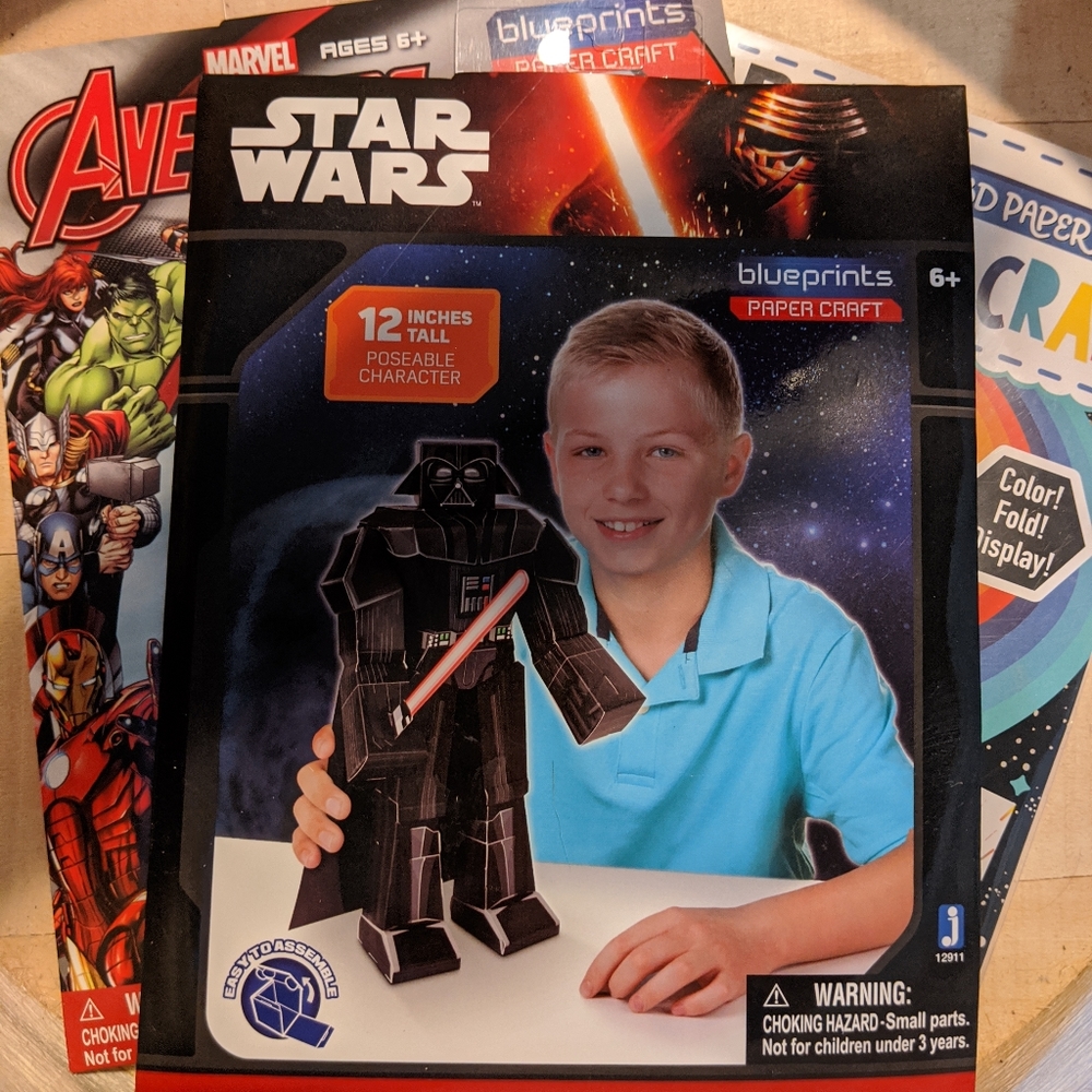 3 paper craft toys